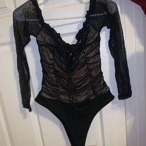 Brand new mesh body suit